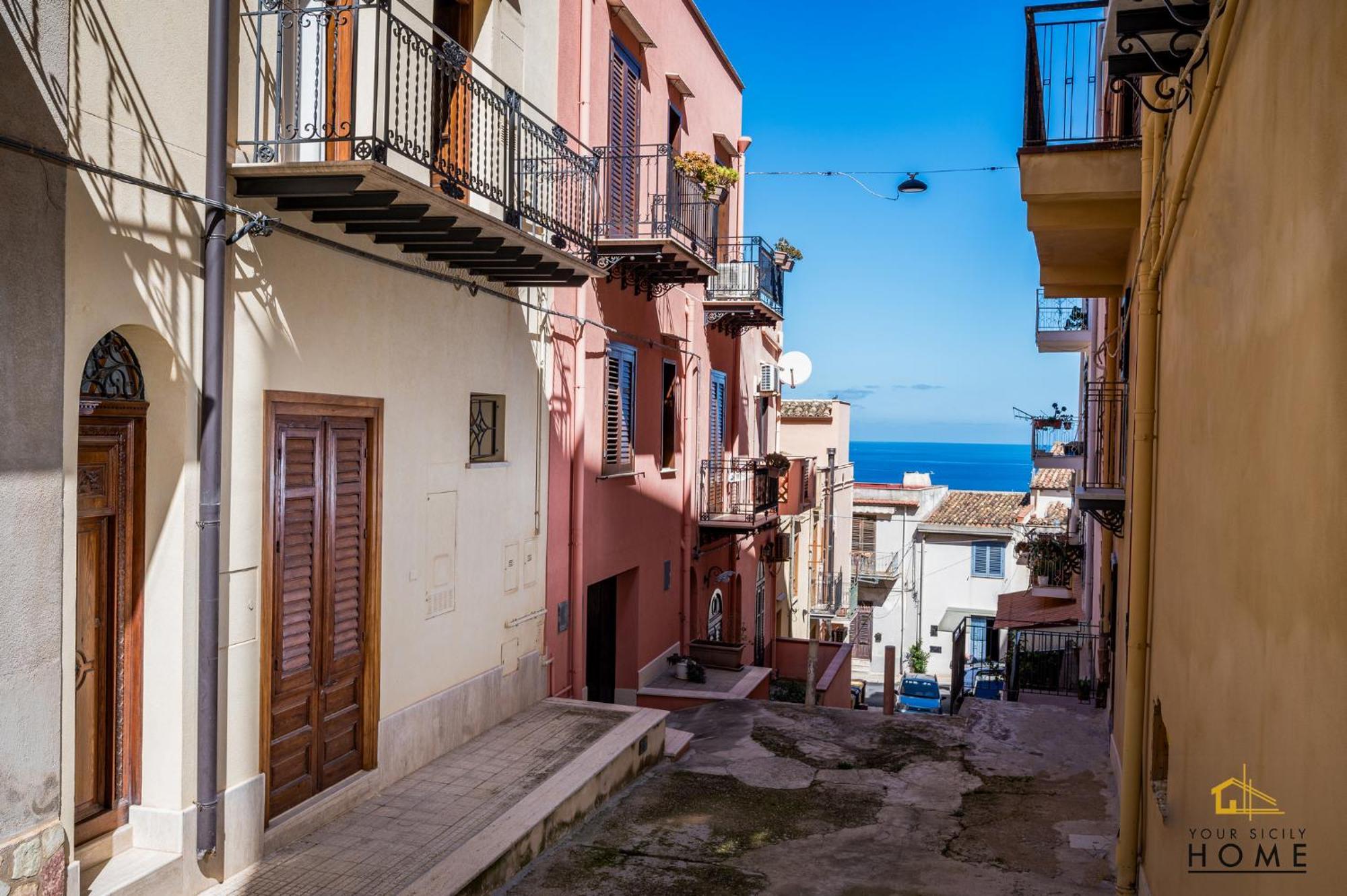 Casa vacaza Peperoncino Villa Castellammare del Golfo Exterior foto